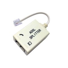 Φίλτρο γραμμής ADSL & SPLITTER λευκό IP20