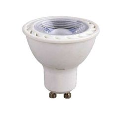 Λάμπα led GU10 6,5W 230V AC ντιμαριζόμενη 4000k ενδιάμεσο λευκό φως δέσμης 38° 525 lumen Ø50mm
