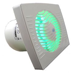 Εξαεριστήρας μπάνιου με led φωτισμό Φ100mm 11W σειρά Aerotron-Aec 230V 95 m³/h 41dB