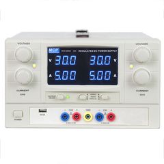 Τροφοδοτικό πάγκου MCP M10-QD305 2X5A 2X30V LED BLUE χαμηλής κυμάτωσης τάσης & θορύβου