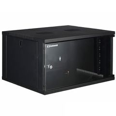 Rack επίτοιχο μονό οικονομίας Safewell 9U Π54/Β60/Υ45 SMC5609 με ρυθμιζόμενες ράγες