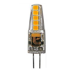 Λάμπα led G4 σιλικόνης 2.5W 12VAC/DC ντιμαριζόμενη δέσμης 360° 4000K ενδιάμεσο φως 220 lumen