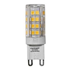 Λάμπα LED SMD G9 κεραμική 4W 230VAC δέσμης 360° 4000K ενδιάμεσο φως με διάφανο κάλυμμα