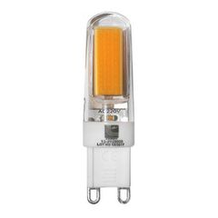 Λάμπα led κεραμική COB G9 ισχύος 2.5W 230VAC ντιμαριζόμενη δέσμης 360° 3000K θερμό φως