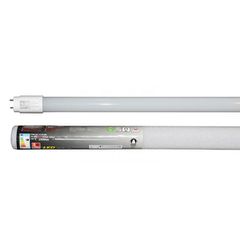 Λάμπα led τύπου φθορίου T8 γυάλινη 120cm 18W 230V 4000K ενδιάμεσο φως 210° με τροφοδοσία στο 1 άκρο