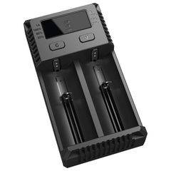 Διπλός φορτιστής NITECORE i2 μπαταριών λιθίου 18650 - Ni-Mh με αυτόματη ανίχνευση ρεύματος φόρτισης