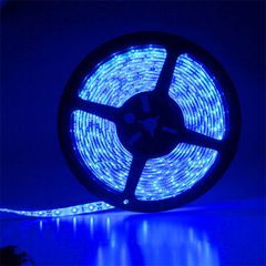 Led ταινία 5m 19.2W/m 12VDC μπλε φως IP20 μη στεγανή εύκαμπτη και αυτοκόλλητη