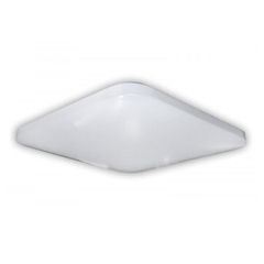 Πλαφονιέρα LED SMD τετράγωνη λευκή 15W 230V 4000K ενδιάμεσο φως 280x280mm με ματ κάλυμμα plexiglass