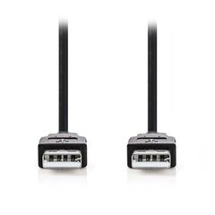 Καλώδιο NEDIS CCGB60000BK20 USB 2.0 A αρσενικό - USB A αρσενικό 2m έως 480 Mbps