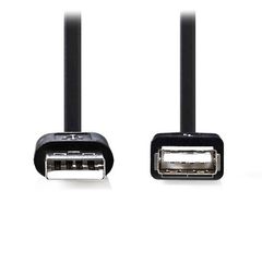 Καλώδιο - προέκταση NEDIS CCGB60010BK20 USB 2.0 A αρσενικό σε Α θηλυκό μήκους 2.0m