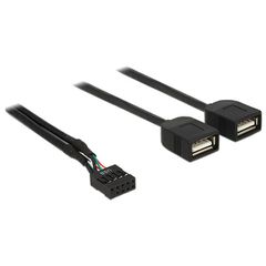 Καλώδιο DELOCK 83823 USB-A interface σε 2x USB Type-A female 0.4m