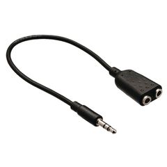 Καλώδιο POWERTECH CAB-J029 3.5mm σε 2x 3.5mm 0.20m