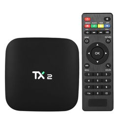 Δέκτης IPTV TX2 Android TV Box RK3229 Quad Core 2GB DDR3 RAM 16GB ROM Android 6.0 2.4G WiFi