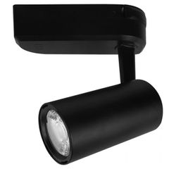 Προβολέας ράγας LED μαύρος 3 καλωδίων 15W ψυχρό λευκό φως 6500k 1150lm δέσμης 24°
