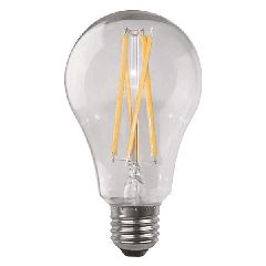 Λάμπα led E27 κοινή crossed filament 11W 4000K ενδιάμεσο λευκό φως δέσμης 360° με διάφανο κάλυμμα