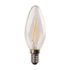 Λάμπα LED E14 minion crossed filament 4.5W 3000K θερμό λευκό φως 220-240V με διάφανο κάλυμμα