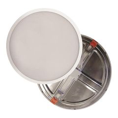 Led φωτιστικό panel 8W θερμό φως 3000k 760lm με ρυθμιζόμενη εγκοπή Φ50-115mm μη στεγανό IP20