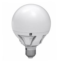 Λάμπα led Globe Φ120 E27 ισχύος 15W 230V 6200k ψυχρό λευκό φως ντιμαριζόμενη 1550lm