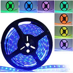 Led ταινία 5m ECO ισχύος 7.2W/m 12VDC 30led/m RGB (εναλλαγής χρωμάτων) στεγανή IP67