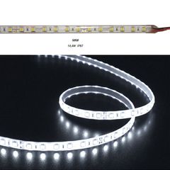 LED ταινία 5m ECO ισχύος 14.4W 24VDC ψυχρό λευκό φως 60LED/m στεγανή IP67