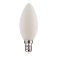 Λάμπα LED FILAMENT κεράκι FROSTY E14 4W 230V AC ενδιάμεσο φως 4000k 400Lm δέσμης 360°