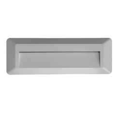 Επίτοιχο LED SLIM φωτιστικό 2W 230V AC θερμό φως 3000k 100lm πλαστικό στεγανό IP65