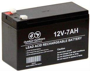 Μπαταρία πίνακος 12V 1.2Ah 12 M1,2 95x50x42mm