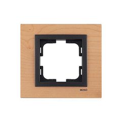 Πλαίσιο μονό σφενταμί Mono Electric Style Wood οριζόντιας και κάθετης τοποθέτησης