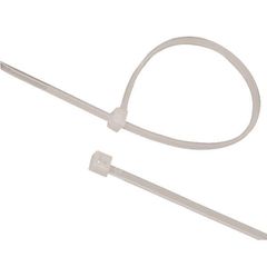 Δεματικά καλωδίων 370x3.6mm λευκά σε συσκευασία 100τμχ