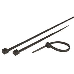 Δεματικά καλωδίων 300x3.6mm μαύρα σε συσκευασία 100τμχ
