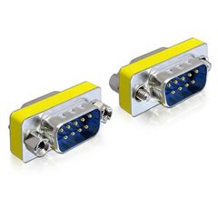 Αντάπτορας DELOCK 65009 μετατροπής Σειριακής θύρας Sub-D9 από αρσενικό σε αρσενικό
