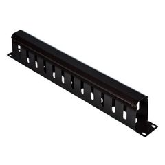 Πάνελ διαχείρισης καλωδίων SAFEWELL RACK 1U κλειστού τύπου 15 θέσεων μεταλλικό