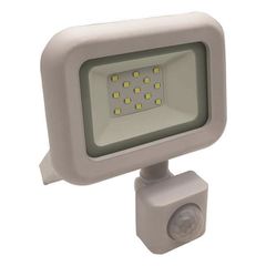 Προβολέας led smd 10W 230V ψυχρό φως 6500k 1050lm με περιστρεφόμενο ανιχνευτή κίνησης IP44