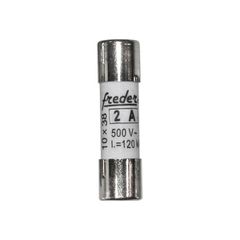 Φυσίγγιο κυλινδρικό Freder 10x38mm 2A gG για φωτοβολταϊκά συστήματα