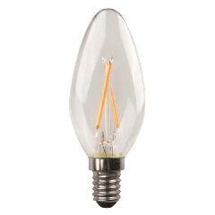 Λάμπα Led κερί Crossed Filament 6,5W E14 ψυχρό φως 6500K 220-240V