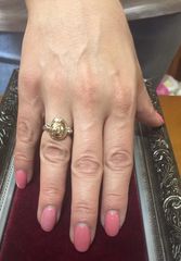 Δαχτυλιδι Αςημένιο και Χρυσος 14k-thumb-8