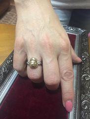 Δαχτυλιδι Αςημένιο και Χρυσος 14k-thumb-9