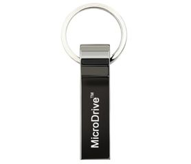 USB 2.0 Metal Flash Pen Drive 16GB Black - 1352