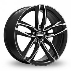 Nentoudis Tyres - Ζάντα GMP ITALY ATOM - AUDI Original Fit - Black Μachined - 18''