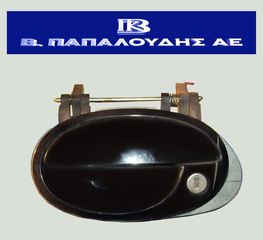 Χειρολαβή εξωτερική εμπρός πόρτας αριστερή από OPEL CORSA C 2001-2006 , MERIVA 2003-2010 , COMBO 2000-2012 93397611