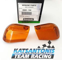 Κρύσταλλα φλας πίσω Kawasaki Kazer γνήσιο σετ.. by katsantonis team racing 