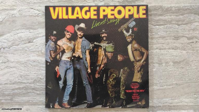 Βινύλιο, Village People - LIVE AND SLEAZY (1979)