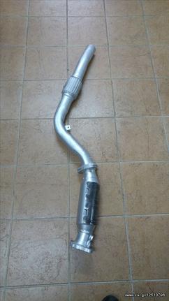 Downpipe Φ70 με καταλυτη twister ελευθερο και σπυραλ καταληλο για Audi A4 2.0 TFSI VW PASSAT 2.0 TFSI