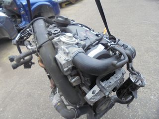 Κινητήρας Μοτέρ SEAT LEON (2005-2013) 1900cc BXE TDI Turbo Diesel γραπτη εγγυηση-thumb-1