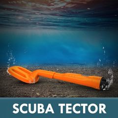 SCUBA TECTOR αδιάβροχος ανιχνευτής μετάλλων χρυσού με PINPOINTER