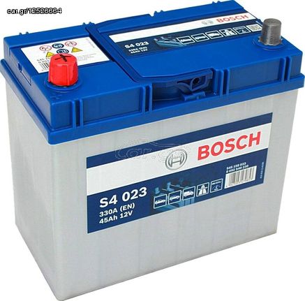 Μπαταρία Αυτοκινήτου Bosch S4023 12V 45Ah-330En