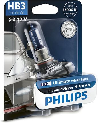 Λάμπα Philips HB3 12V 60W Diamond Vision 5000K 9005DVB1