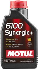 Λιπαντικό Κινητήρα Motul 6100 Synergie+ 10W40 1lt