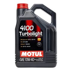 Λιπαντικό Κινητήρα Motul 4100 Turbolight 10W40 5lt