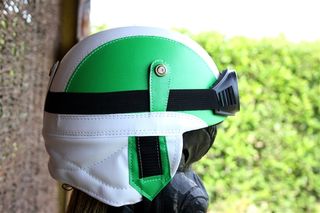Italy Club Retro Pilot Helmet 1932 flag-thumb-29